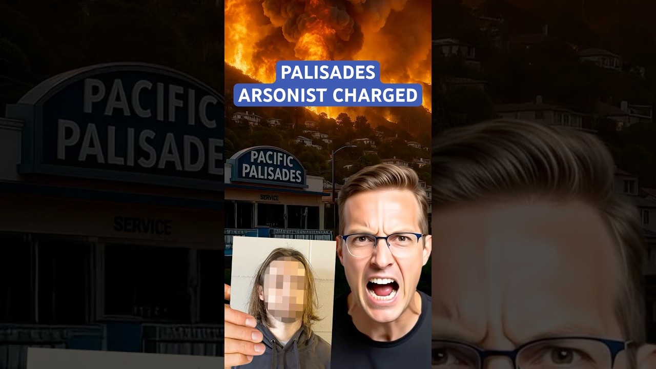 Left Wing Eco-Terrorist ARRESTED, Charged With Lighting California Wildfire That DESTROYED Palisades