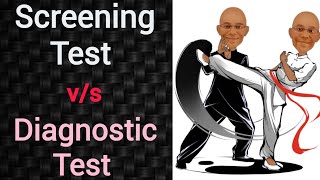 Difference between Screening Test and Diagnostic Test | PSM lectures | Community Medicine lecture
