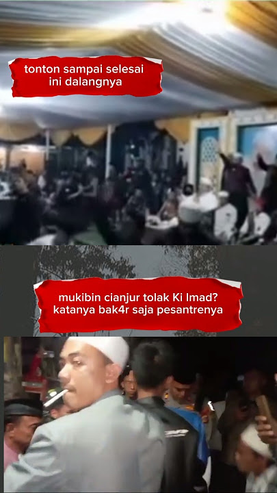 Ki Imad tetap gaspol meski ada penolakan #khimaduddin #polemiknasab #shortvideo