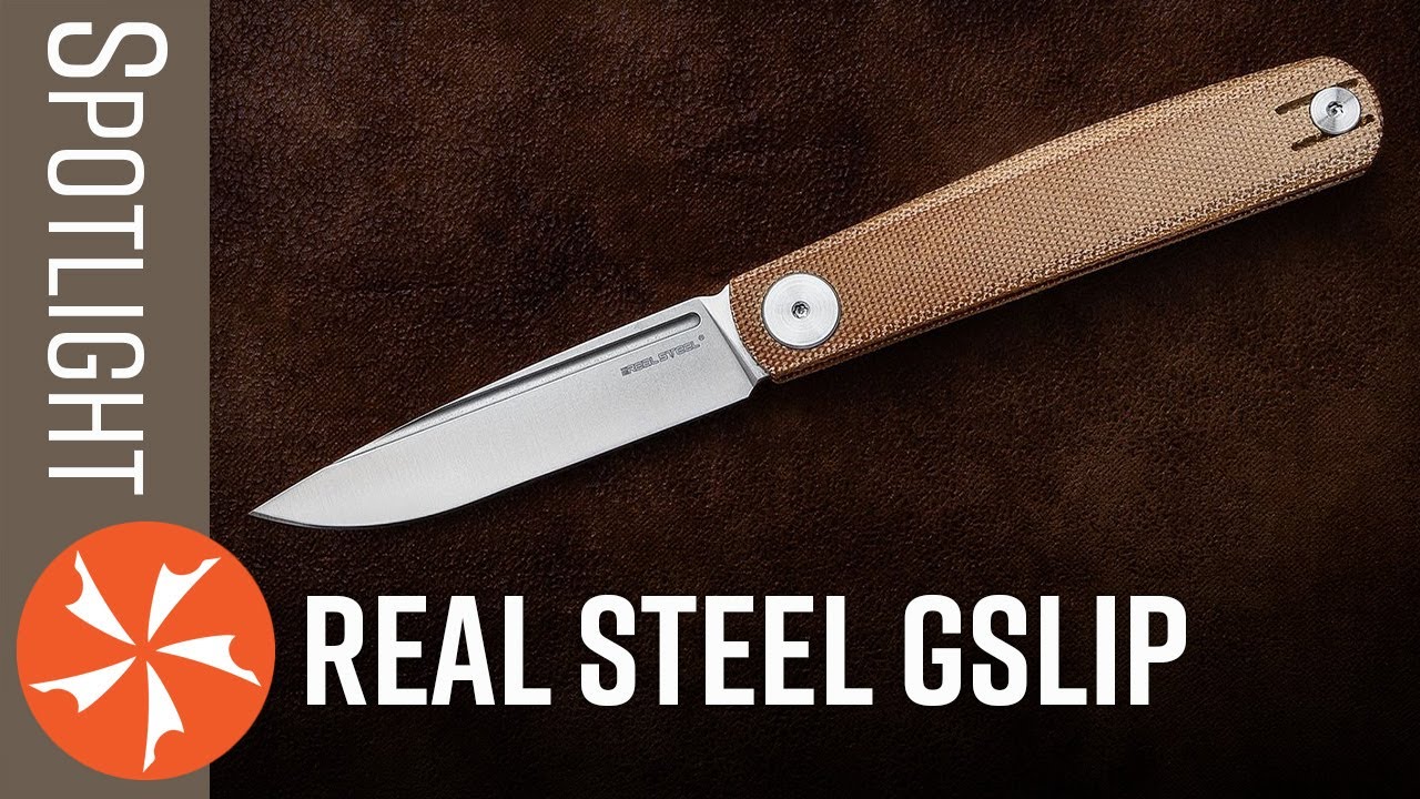 Real Steel Gslip Slipjoint Knife - Real Steel Knives - Knife Center