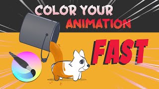 Krita 5  Color Your Animation Fast With The Bucket Tool/Fill Tool