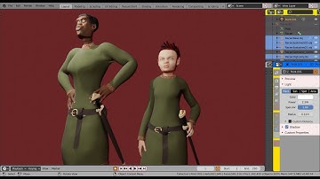Blender 2.8 Animation Fun - Face Rig  (Live Day 1)