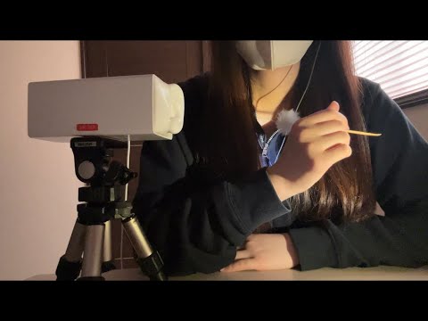 【ASMR】ゆるっとサクッとが売りらしい気だるそうな耳かき屋さんロールプレイ/sr3d【囁き声】