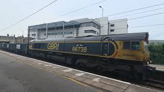 Huddersfield Town Railfreight- 66738
