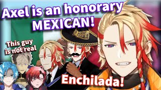 Axel has DECLARED himself as an HONORARY MEXICAN! 💀【Holostars EN】