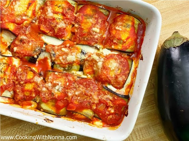 EGGPLANT ROLLATINI - Inside Nana's Kitchen