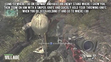 Modern Warfare 3 Glitches & Tricks - Part 2 (Downturn, Outpost, Fallen, Village)