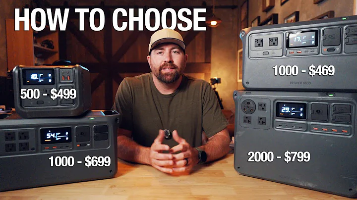 BUYERS GUIDE - DJI Portable Power Station 500, NEW 1000v2 & 2000