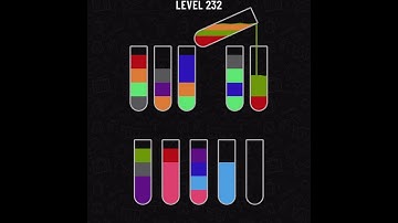 Water Sort Puzzle Level 232