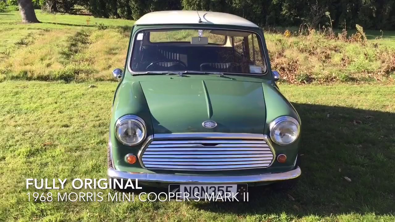 1968 Morris Mini Cooper S Genuine And Original