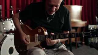 Peter Frampton Recording a Song