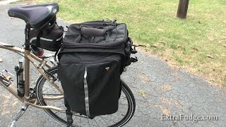 Topeak MTX Trunk Bag DXP Bicycle Trunk Bag Review