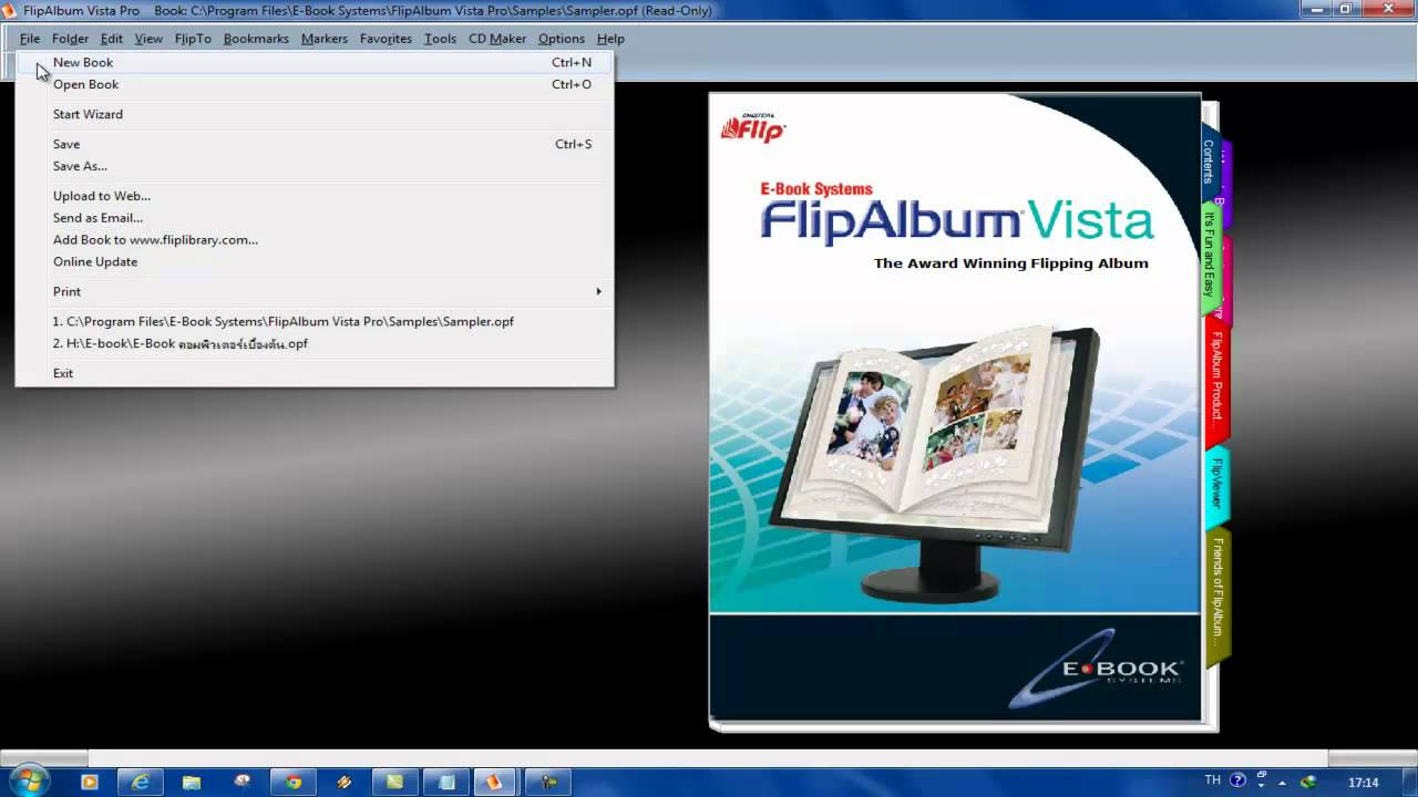 คู่มือ flipalbum  Update  การเพิ่มหน้ากระดาษ e-book โปรแกรม flipalbum