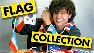 My flag collection — weird, ugly, and obscure