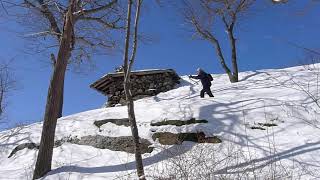 20150306 Harriman Snowshoe Hike Dan 4