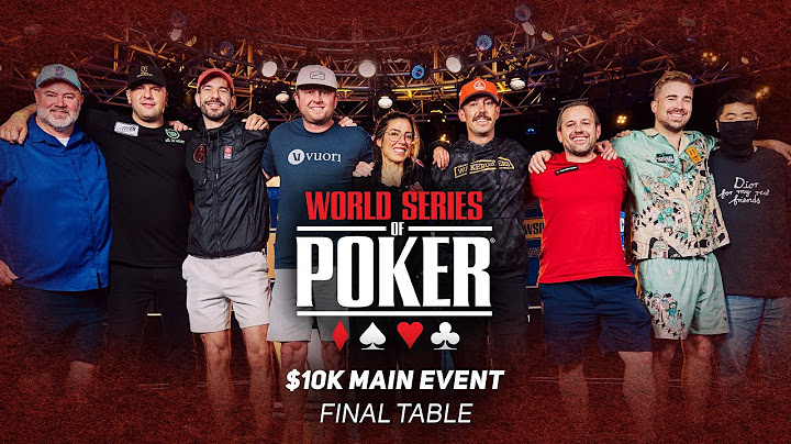 WSOP 2025 Main Event | Final Table - DAY 1 - FINAL FIVE!