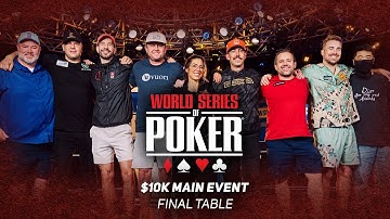 WSOP 2025 Main Event | Final Table - DAY 1 - FINAL FIVE!