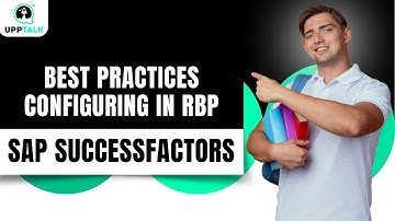 Sap SuccessFactors Practices Configuring in RBP | SAP SuccessFactors Recruiting Tutorial | Upptalk