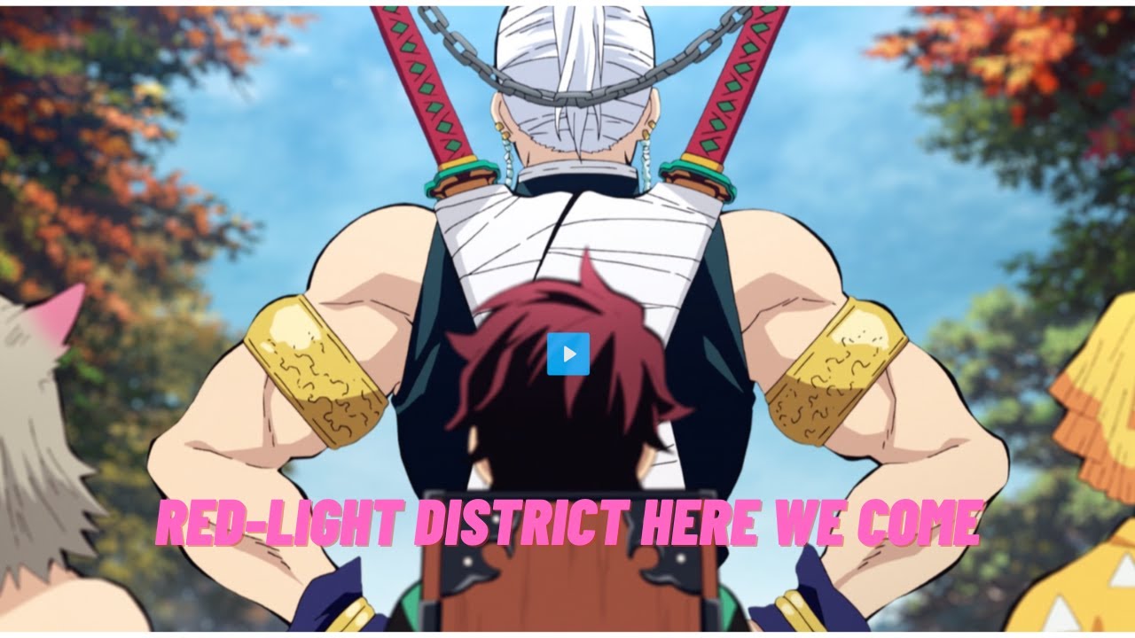 TO THE RED-LIGHT DISTRICT WE GO/ demon-slayer red light district arc