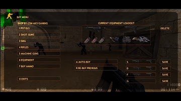 (CSS) Menu CS source mod in cs1.6 Android (made by Csm Aks Gaming)