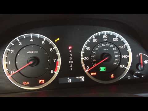 Reset Honda Accord Service Code A13, Oil Life Percentage ... Reset Honda Accord Service Code A13, Oil Life Percentage ...