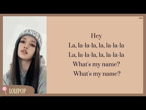 LISA - 'LALISA' (Easy Lyrics)