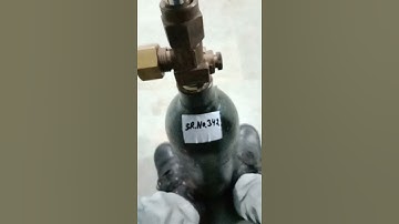 Small CO2 Cylinder chacking video serial number 342