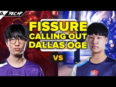 Fissure Calls Out Dallas Fuel OGE For Boosting History - Dreamkapzer Jersey Returns | Akshon Recap