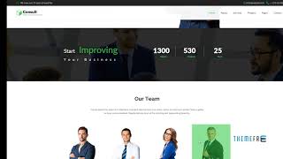 Consult - Business Consulting Adobe CC 2017 Muse Template TMT | Free