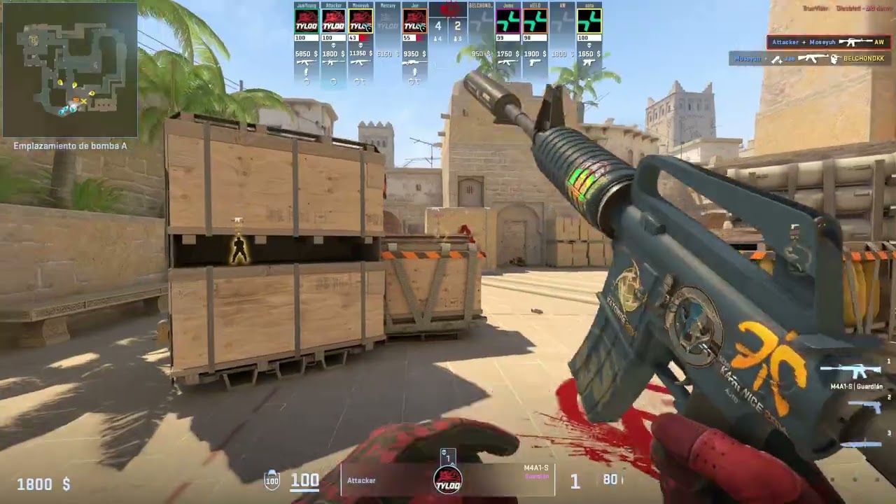 Attacker | 11-8 | CT A Anchor on Mirage (1,37) vs PARIVISION @ StarLadder Budapest Major 2025