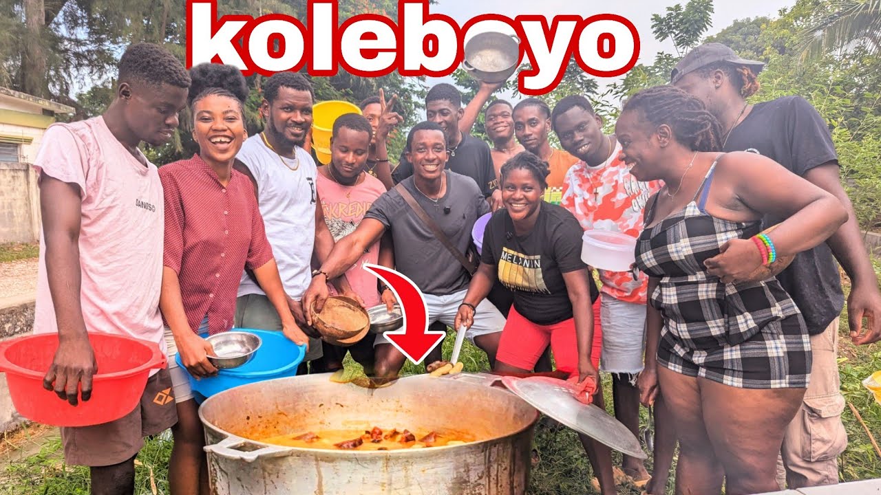 Vin gade kijan nou prepare yon gwo chodyè koleboyo ansanm #food #haitianfood🇭🇹