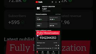 ?Fully Monetization Channel For Sale | Low Price | YouTube Channel For Sale Tamil #trustmetamilan