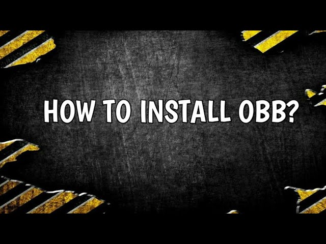 HOW TO INSTALL OBB? | Stickk ytツ class=