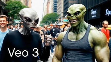 AI Interviews Aliens | Aliens Explain the Dumbest Things about Humans 😂(Google Veo 3)
