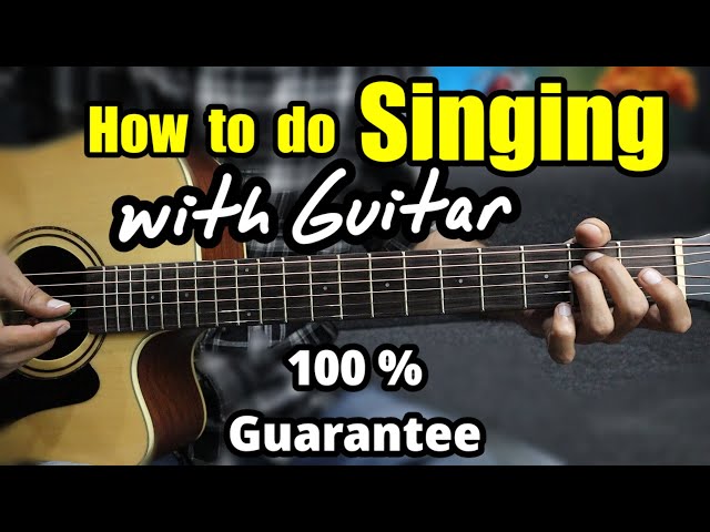 How to Do SINGING with Guitar - 100% Guaranteed - Beginners TRICKS & TIPS Must watch lesson class=