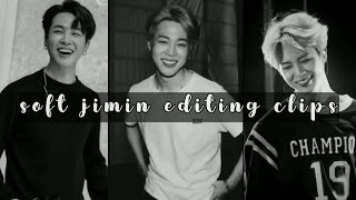 • jimin soft/happy clips for editing