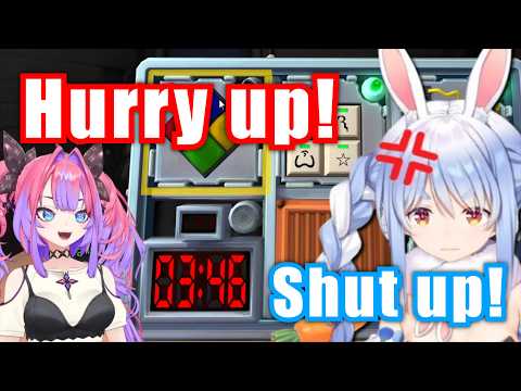 Pekora Gets Triggered By Vivi During Collab【Hololive】