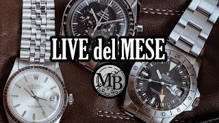 LIVE del MESE - Con Ospiti The Watch Strategist / Azzali Gioielleria