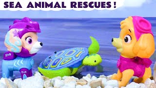 Fun toy Paw Patrol sea animal Rescue Stories