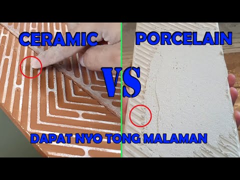 Ceramic vs Porcelain Tile | Saan bah ito genagamit? Saan ang