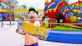Family Fun Trip with Lego Park Toys Pretend Play Playground Activity