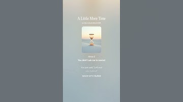Thumbnail of A Little More Time