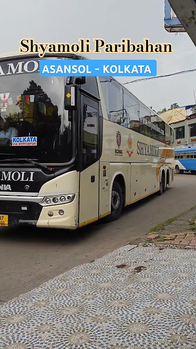 Shyamoli Paribahan Scania Asansol - Kolkata 🔥 #shyamoli #scania #luxurybus #shorts  #trending #bus