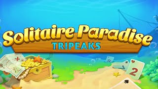 Solitaire Paradise: Tripeaks Game | Gameplay Android & Apk screenshot 2
