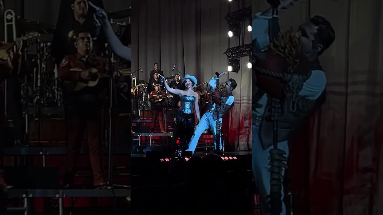 Christian Nodal y Ángela Aguilar 