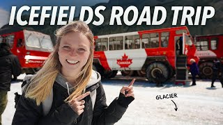 VAN LIFE ON THE ICEFIELDS PARKWAY | Jasper National Park vlog