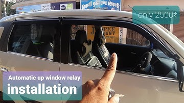 New wagener Auto up window relay installation घर पर लगाएं luxury बनाएं | pikkumind