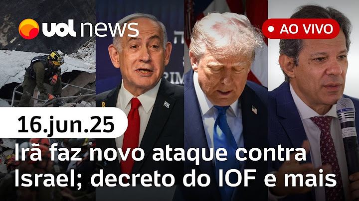 Israel x Irã: novo ataque e últimas notícias; Trump alvo de protestos; G7 no Canadá; IOF e+ ao vivo
