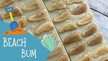 Making of Beach Bum Cold Process Soap | 🐚 GYPSYFAE CREATIONS