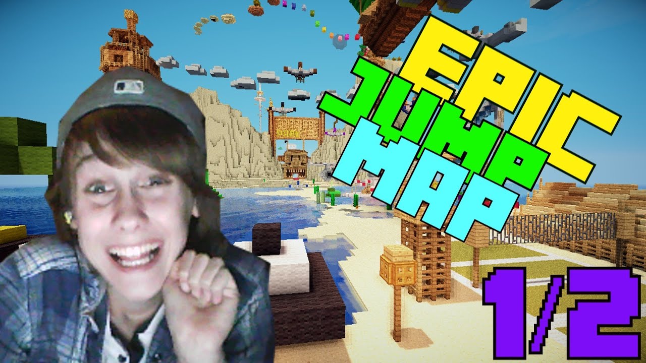 Minecraft - Custom Map - Jumpmap - Lets Play - Episode 1 - [Walkthrough ...